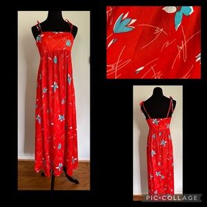 1970s Saks fifth avenue maxi dress